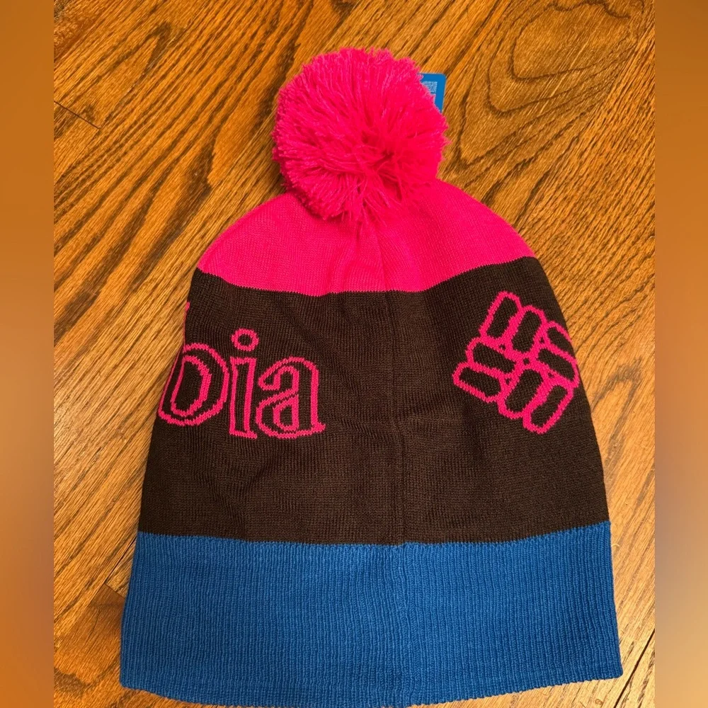 Columbia Youth Polar Powder Beanie, fuchsia fizz—NWT